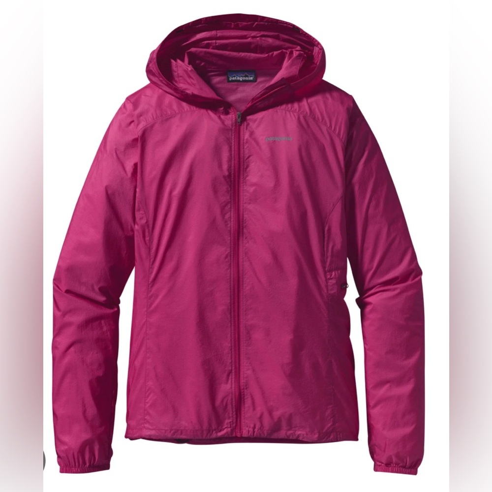 Patagonia Women’s Houdini Nylon Full Zip Windbreaker Jacket Size XS